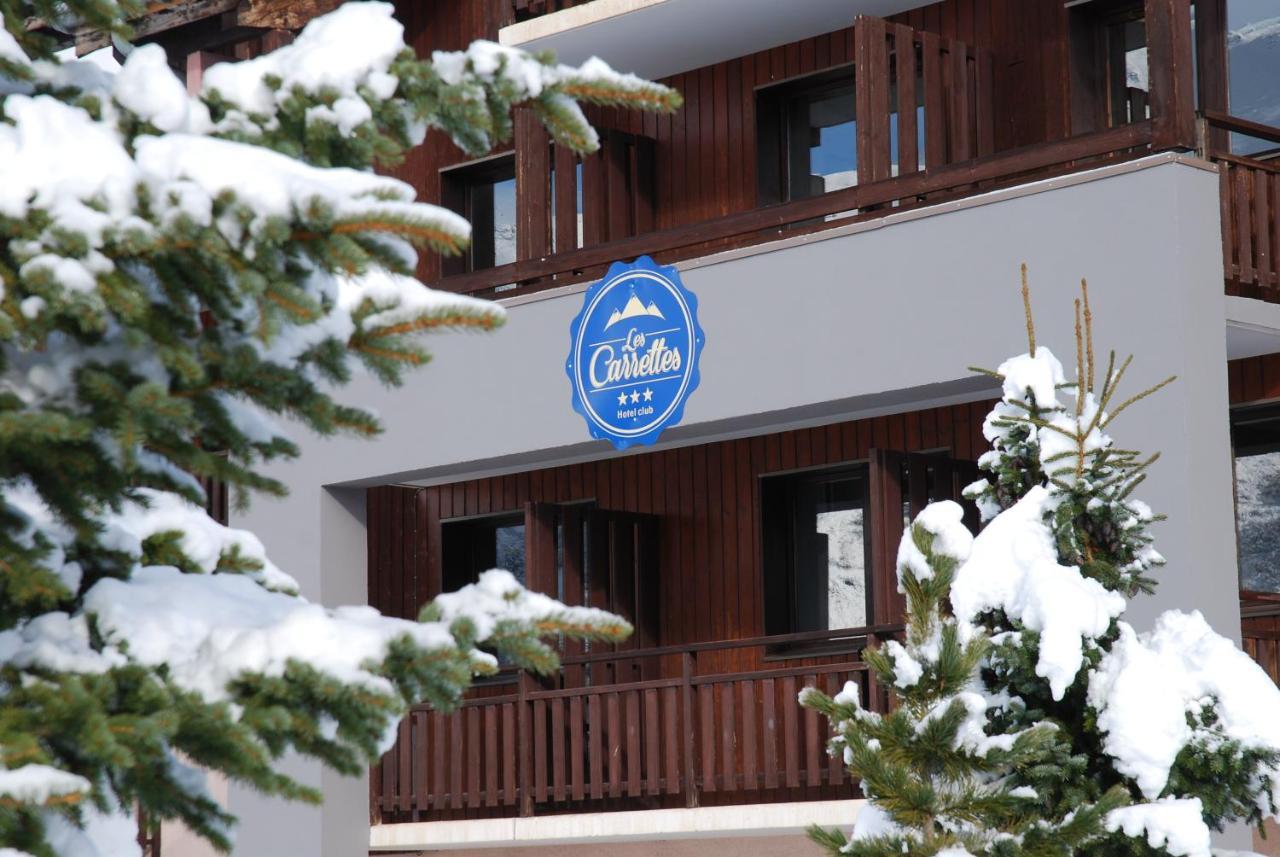 Hotel Club "Les Carrettes" Valmeinier Exteriör bild